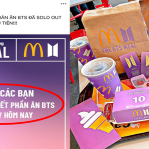 McDonald’s thất thủ trước fandom ARMY của BTS: Sold out con số “khủng” trong vòng chưa đầy 1 ngày ?