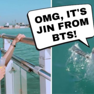 Jin (BTS) đã chứng minh rằng anh ấy có thể kết bạn với bất kỳ ai ngay cả…cá mập
