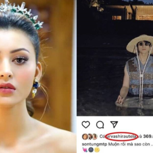 Phát hiện Hoa hậu Hoàn vũ Ấn Độ “crush cực mạnh” Sơn Tùng M-TP