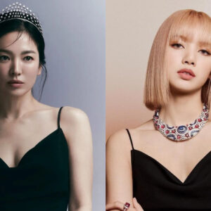 Cùng diện một mẫu đầm: Lisa (BLACKPINK) trẻ trung, Song Hye Kyo đậm chất nữ hoàng
