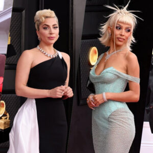Siêu thảm đỏ Grammy 2022: Lady Gaga – Doja Cat sang chảnh, BTS cực phẩm