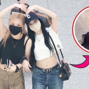 Fan ‘bắt trọn’ khoảnh khắc đáng yêu giữa Lisa và Rosé tại sân bay Incheon trước khi sang Mỹ