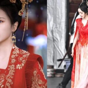 10 mỹ nhân cổ trang trong váy áo đỏ rực: Dương Mịch, Nhiệt Ba, Lưu Thi Thi, ai đẹp hơn?