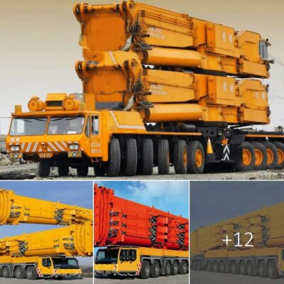 Behold the World’s Largest All-Terrain Crane: An Engineering Marvel