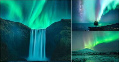Iceland’s Enchanted Winter: Witness the Mesmerizing Aurora Borealis – Nature’s Captivating Northern Lights from September to April