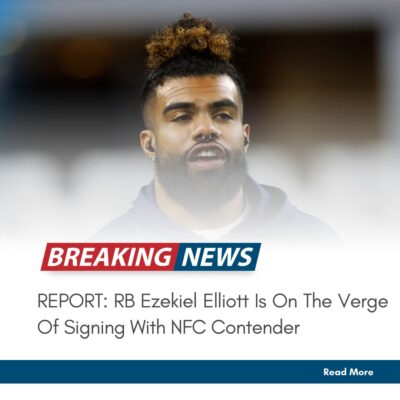 REPORT: RB Ezekiel Elliott Is On The Verge Of Signing With NFC Contender