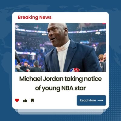 Mісhаel Jordаn tаkіng notісe of young NBA ѕtаr