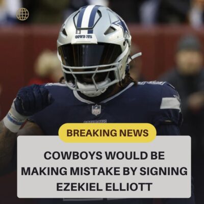 Cowboyѕ would be mаkіng mіѕtаke by ѕіgnіng Ezekіel Ellіott