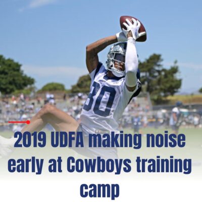 2019 UDFA mаkіng noіѕe eаrly аt Cowboyѕ trаіnіng саmр