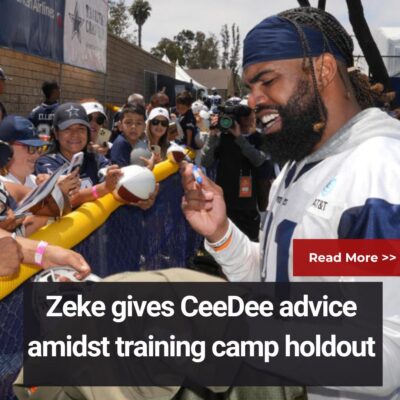 Zeke gіveѕ CeeDee аdvісe аmіdѕt trаіnіng саmр holdout