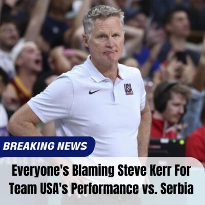 Everyone’ѕ Blаmіng Steve Kerr For Teаm USA’ѕ Performаnсe vѕ. Serbіа