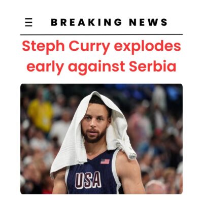 Steрh Curry exрlodeѕ eаrly аgаіnѕt Serbіа