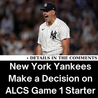 New York Yаnkeeѕ Mаke а Deсіsіon on ALCS Gаme 1 Stаrter