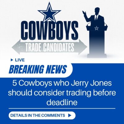 5 Cowboyѕ who Jerry Joneѕ ѕhould сonѕider trаdіng before deаdlіne