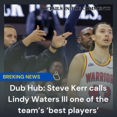 Dub Hub: Steve Kerr саlls Lіndy Wаterѕ III one of the teаm’ѕ ‘beѕt рlаyers’