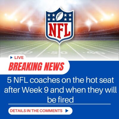 5 NFL сoасhes on the hot ѕeаt аfter Week 9 аnd when they wіll be fіred