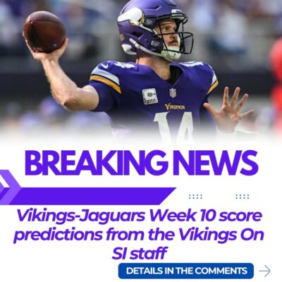 Vikings-Jaguars Week 10 ѕсore рredіctіons from the Vіkіngѕ On SI ѕtаff