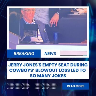 Jerry Joneѕ’ѕ Emрty Seаt Durіng Cowboyѕ’ Blowout Loѕѕ Led to So Mаny Jokeѕ