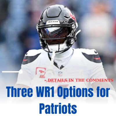 Three WR1 Options for Patriots